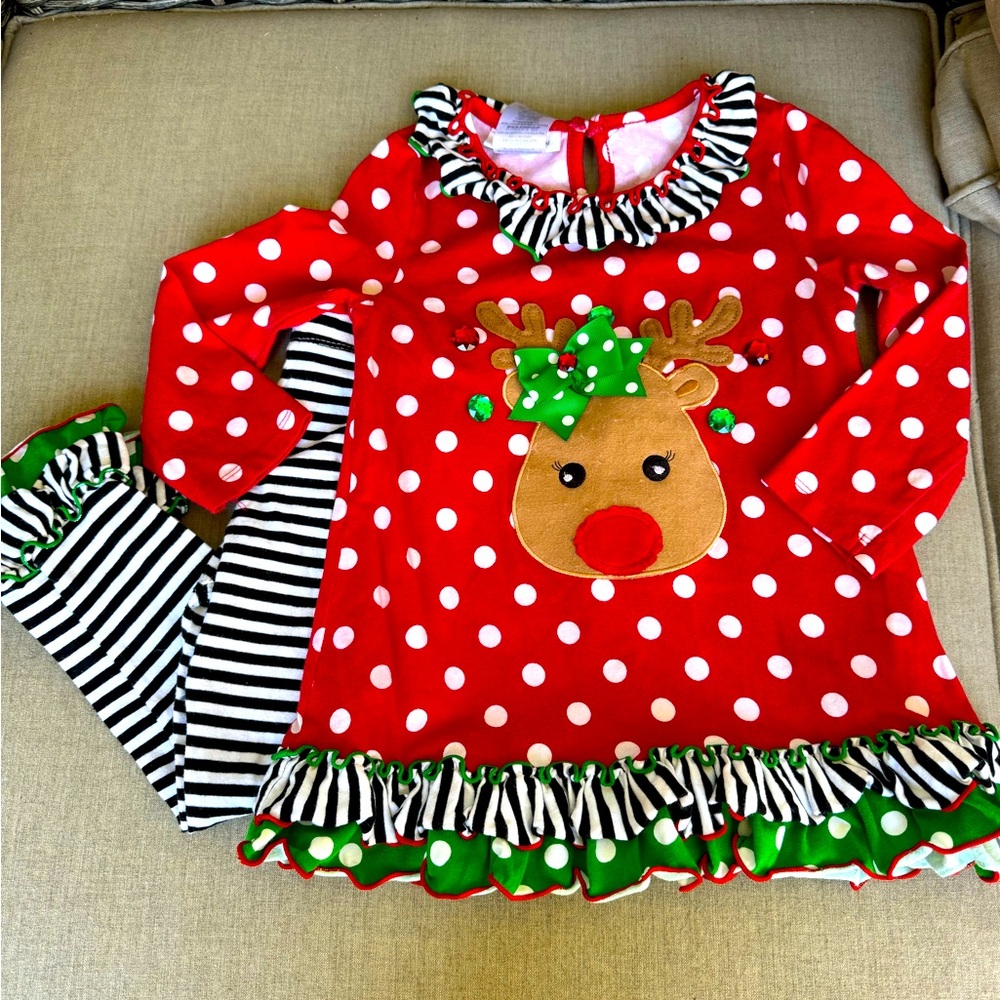Bonnie Jean, Holiday 2-Pieces, Size 4